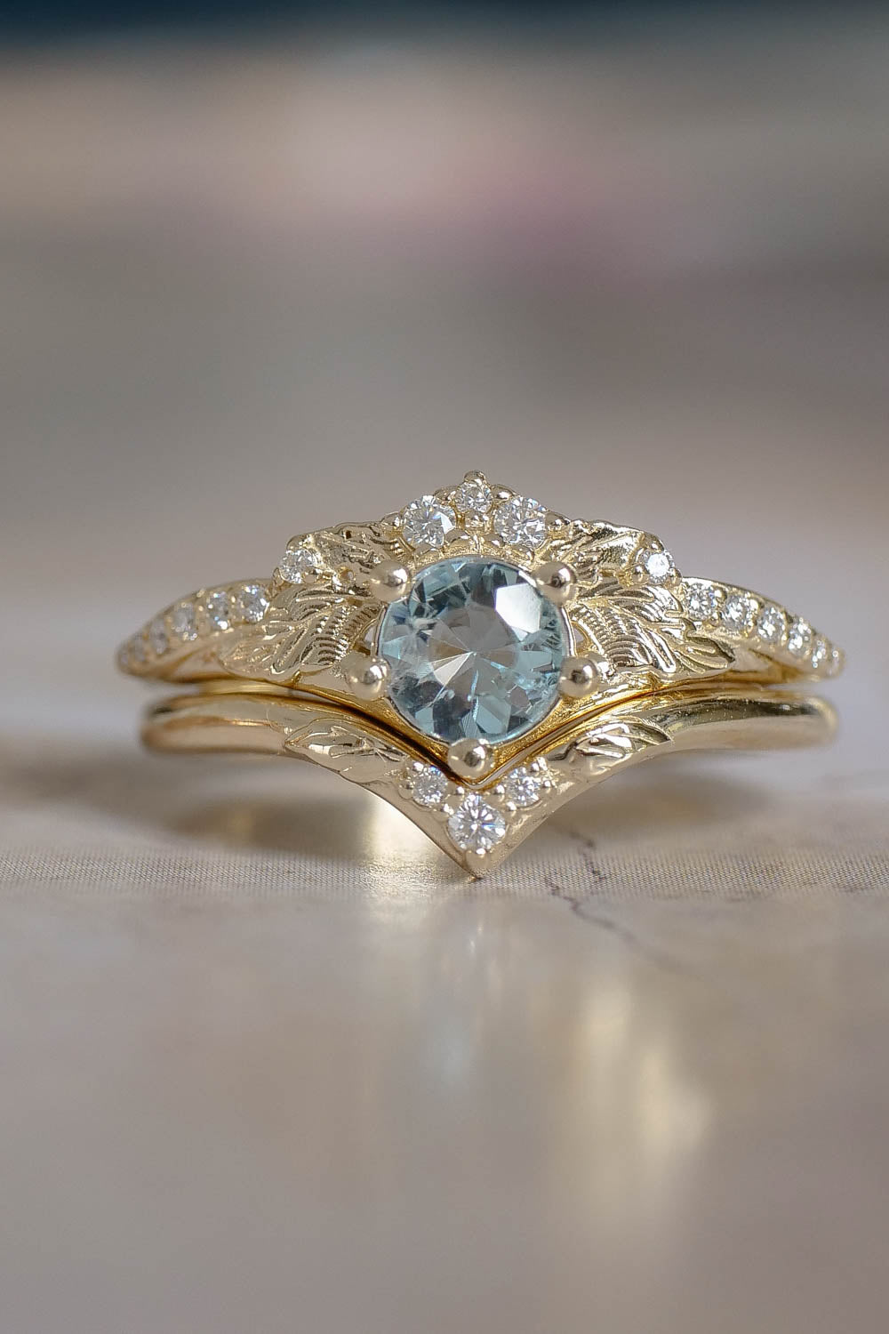 Is aquamarine a good choice for an engagement ring? | CustomMade.com